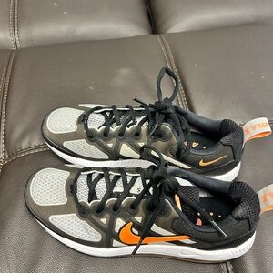 Nike Black and Orange Athletic Shoes
